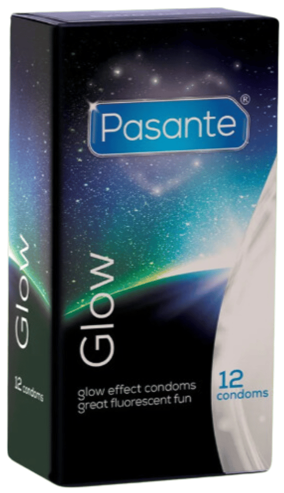 Pasante Glow 12-pack kondomer