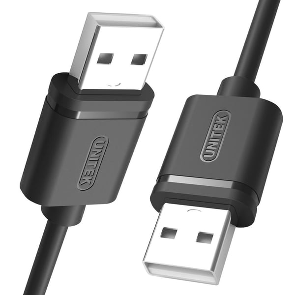 Unitek Y-C442GBK USB 2.0 AM-AM-kabel 1,5 m