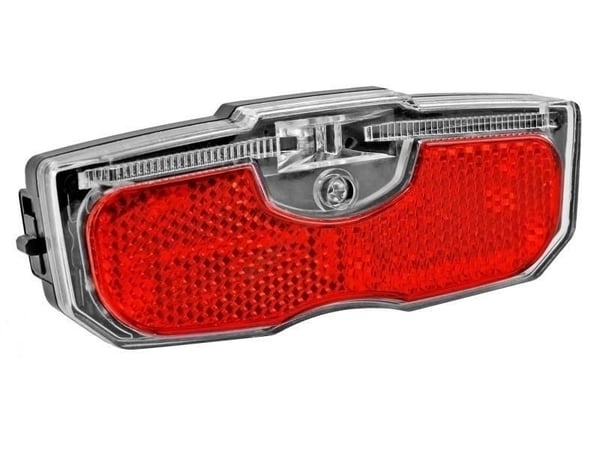 LED cykellygte til bagstativ YG-WD430 LED + batterier