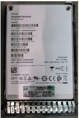 HP Enterprise SSD 400GB SFF SAS MU SC DS, P09922-001