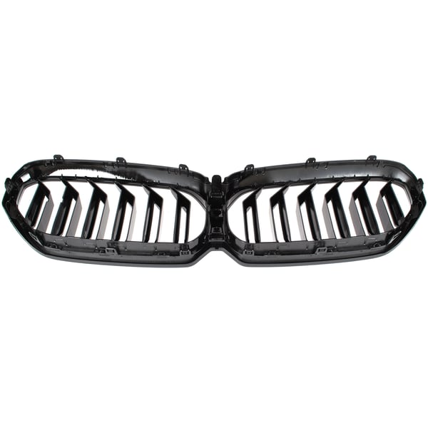 BMW 5 G30 G31 LCI 2020- strålkastargrill (njure) SVART GLASSIG DUBBELSTÅNG