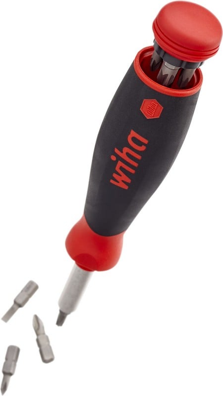 POCKETMAX MAGNEETTINEN RUUVIMEISSELI TERÄLIPASELLA, 8 TERÄÄ - WH 45292