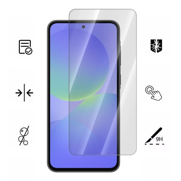 9H hærdet glas til Samsung Galaxy A36 5G og A56 5G