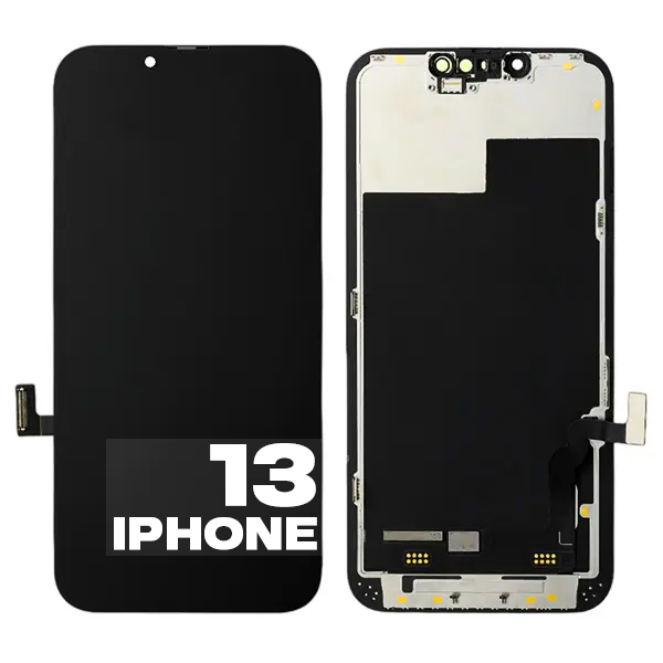 LCD-näyttö Kosketusnäyttö Digitizer iPhone 13:lle Vaihdettu lasi