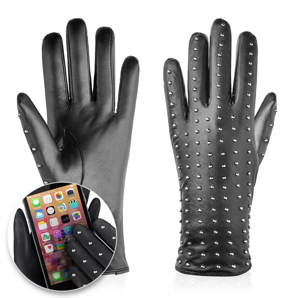 GLD-BG-6 L Glam Rock damehandsker iTouch