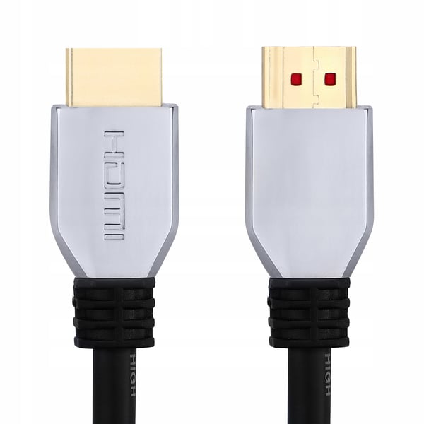 HDMI 2.1 KABEL 1M ULTRA HIGH SPEED ETHERNET 8K 4K 120HZ LEDNING ZINKHUS