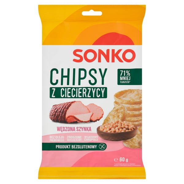 Sonko Kikhernelastuja savukinkulla 60g