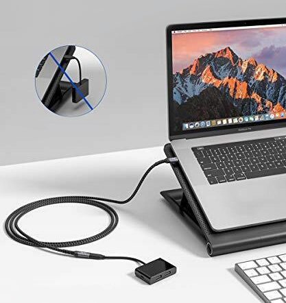 Jsaux Kabeladapter USB-C Hane till USB-C Hona 100W/5A 1M