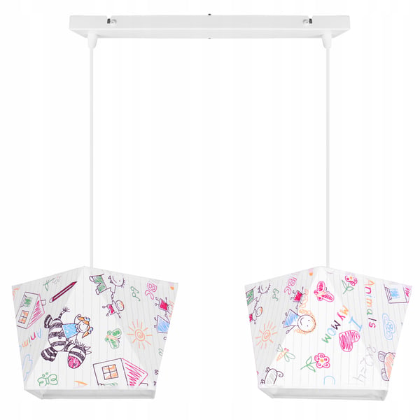 HÆNGENDE LOFTSLAMPE LYKRONE BØRNESKÆRM