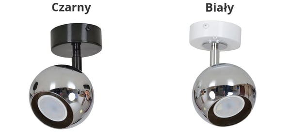 Moderne lampe, væglampe, loftslampe, BALL spot, krom