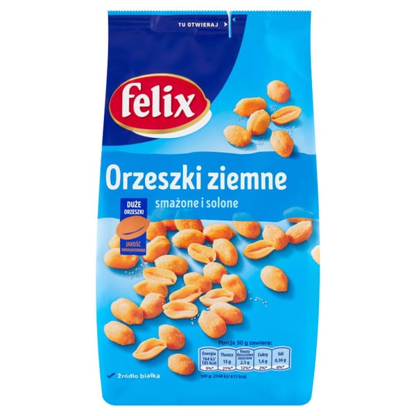 Felix Paahdetut ja Suolatut Maapähkinät 380 g