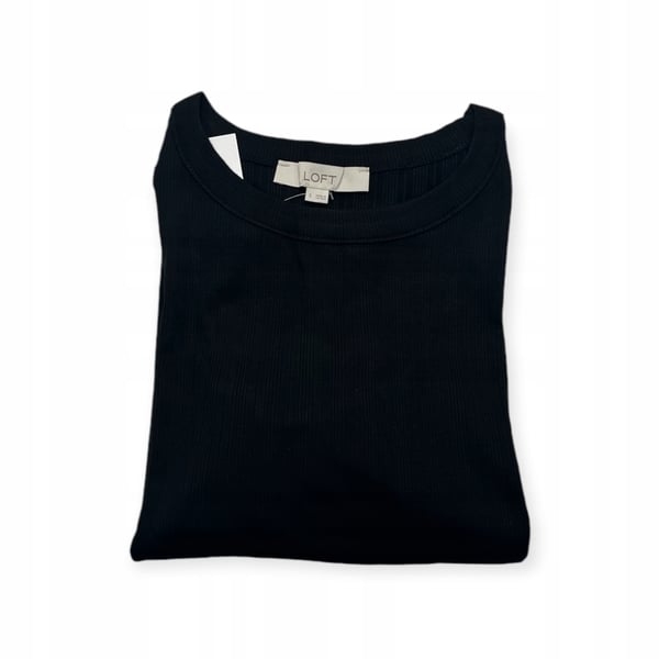 Loft sort langærmet bluse størrelse L