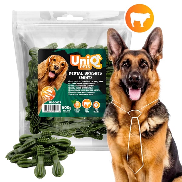 Dental UniQ Pets Mint Tandborstar 500g