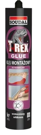ØJEBLIKKELIG MONTERINGSLIM 380G T-REX - LIM 380 GLANS