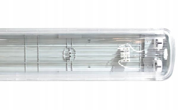 Hermetisk armatur 120 2 x LED lysstofrør Sæt