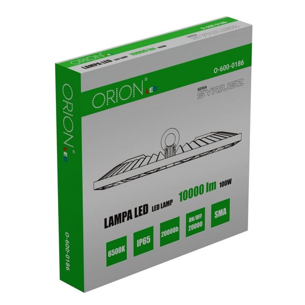 LED UFO LAMPE SIRIUSZ 6500K 100W - O-600-0186