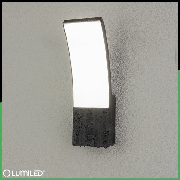 Utomhuslampa väggarmatur LED 12W 4000K AGOS LUMILED