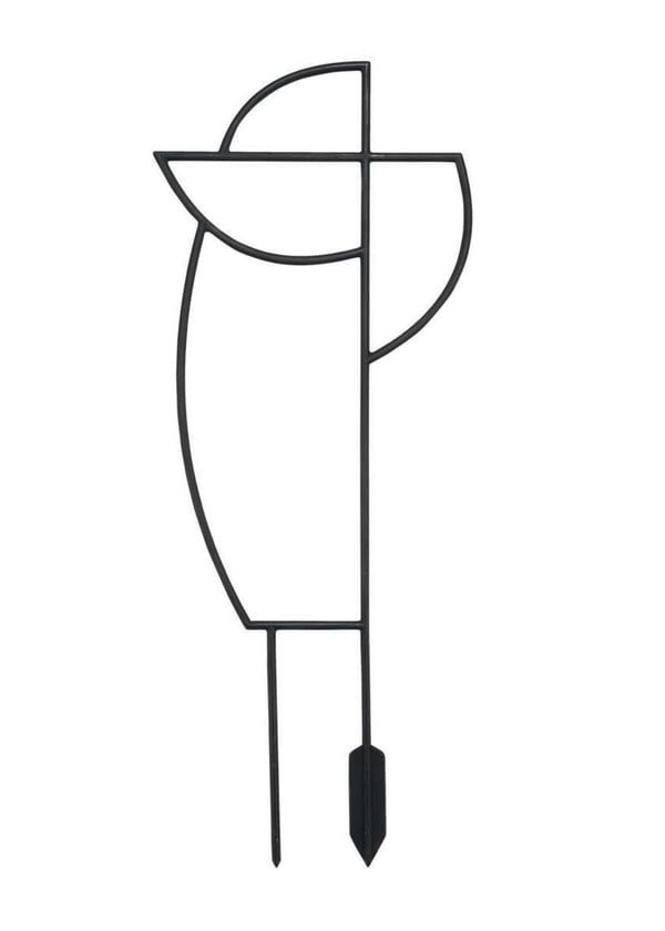 Geometriska växtstöd, 2 st.