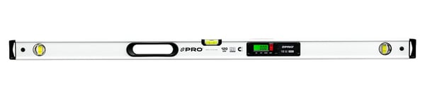 PRO900 NIVEAU MED ELEKTRONISK AFLÆSNING OG MAGNETER 120 CM - 100-E4-120