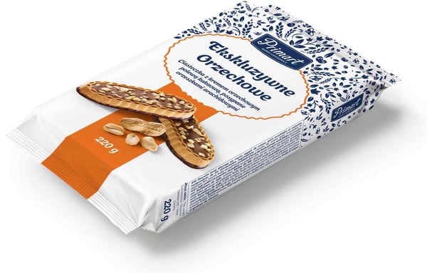 Primartin eksklusiiviset pähkinäkeksit 220 g Primartin eksklusiiviset pähkinäkeksit 220 g