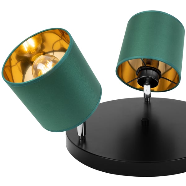 Lofthængende lampe med gylden LED-loftlampe