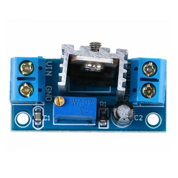 Justerbar stabilisator LM317 1,5A 37V