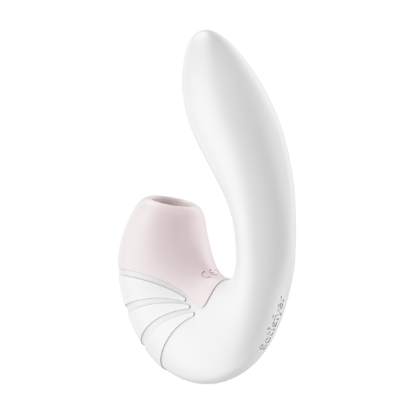Satisfyer klitoriksen stimulaattori vibratorilla Supernova valkoinen