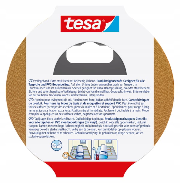Tesa Extra Stark Mattetape 25 m/50 mm Stark