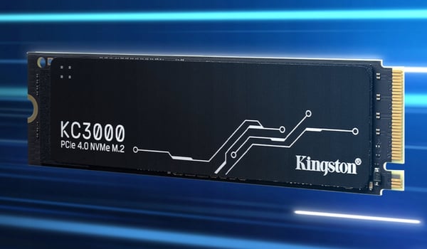 Kingston KC3000 1TB M.2 2280 PCIe Gen 4.0 x4 NVMe SSD (7000/6000 MB/s)