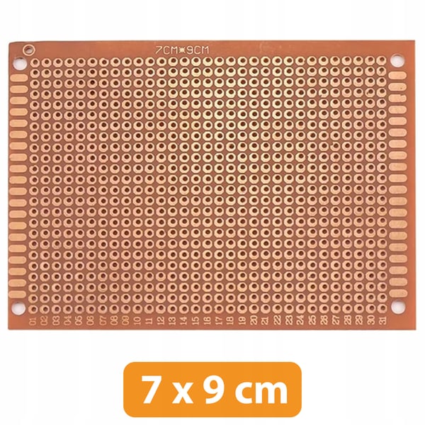 Yksipuolinen universaali prototyyppilevyke 70 x 90 mm