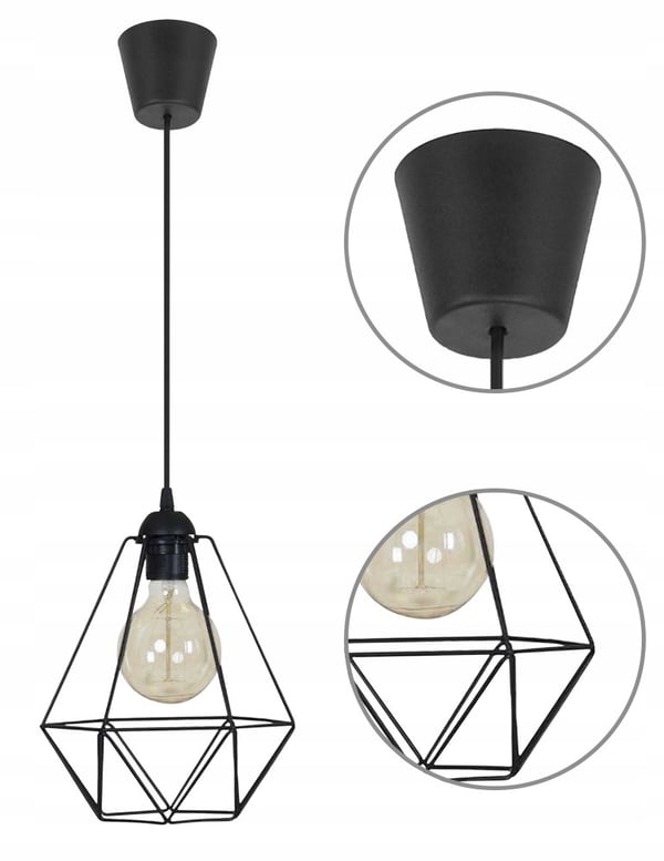 DIAMOND LOFT EDISON TRÅDTAKLAMPA