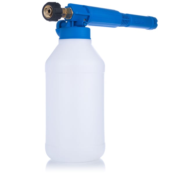 FoamMaster HD Pro 2L - LS10-vaahdottimen korvaaja | Karcher HD/HDS:lle | M22x1.5 | Suutin 1.5 mm | 10-portainen säätö | Kloorikemikaaleille