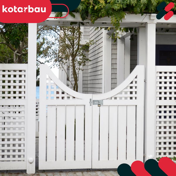 KOTARBAU® Universell raklås för dörrar, portar och hänglås, stål, 130 mm med hänglås