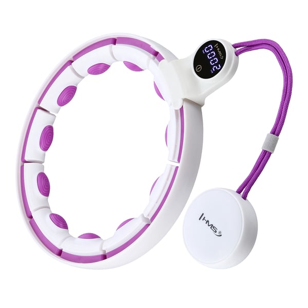 HHM17 HULA HOP valkoinen/violetti magneeteilla ja painolla ja laskuri HMS HHM17 HULA HOP valkoinen/violetti magneeteilla ja painolla ja laskuri HMS