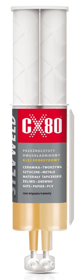 RESINLIM I SPRØJTE 24ML SØLV WELD - CX-079 RESINLIM I SPRØJTE 24ML SØLV WELD - CX-079