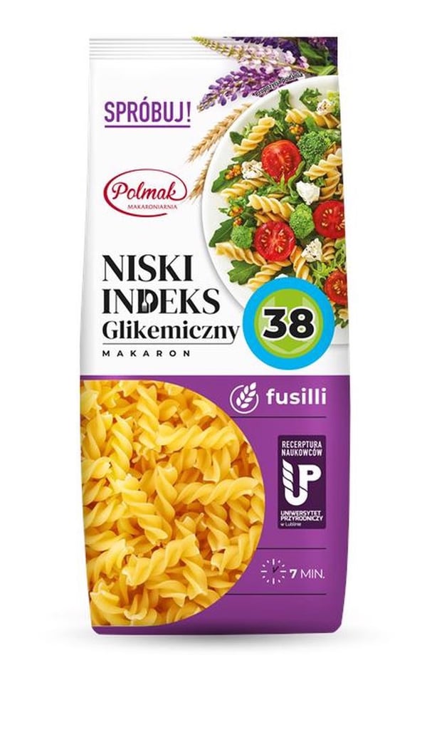 Polmak spiralpasta med lavt glykemisk indeks 250 g