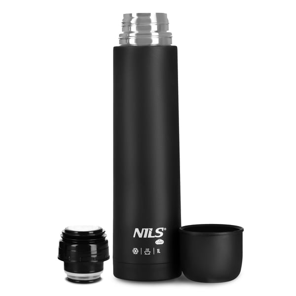 NC3804 Nils Camp termosmittelo 1000 ml musta