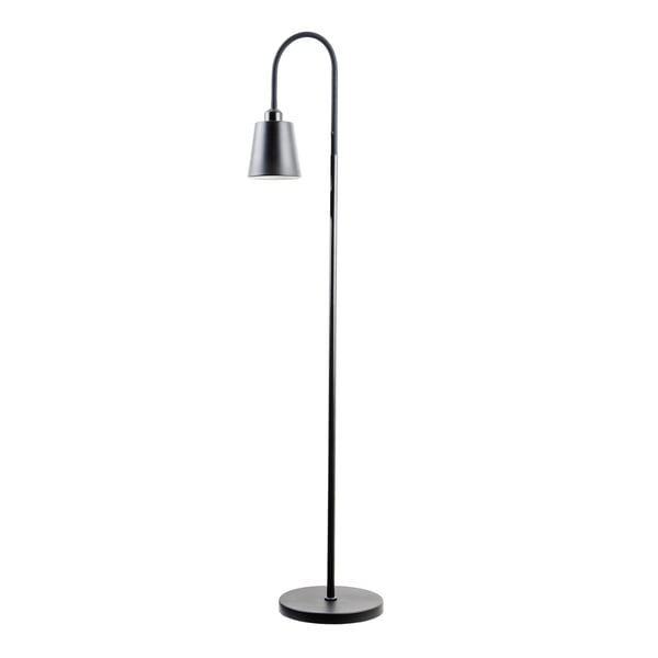 Kalso Lumiled E27 LED-golvbordslampa svart med höjdjustering