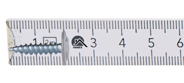 GM-S monteringsforbindelser 4,2x19mm RAL 9006