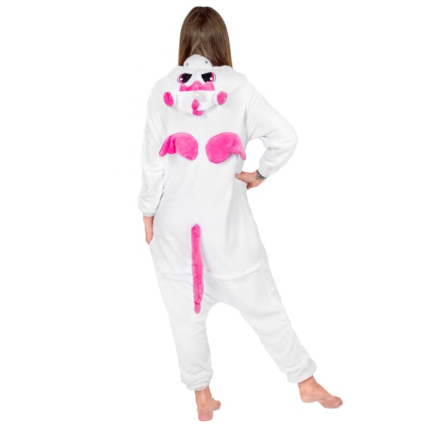 Kigurumi-kostume - enhjørning med stjerner Kigurumi-kostume - enhjørning med stjerner