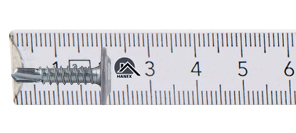 GM-B monteringskontakter 4,2x19mm RAL 9006 silver