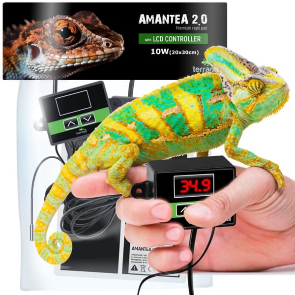 Terrario Amantea 2.0 10W - varmemåtte med termostat