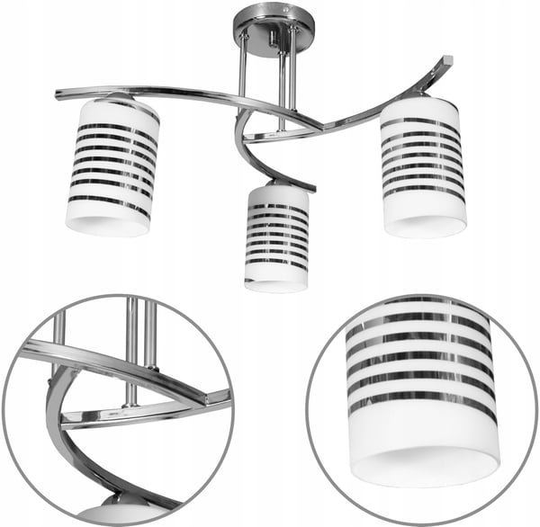 Lofthængende lampe, lysekrone, plafon, LED