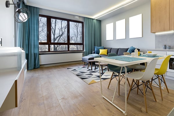Loft Wire LED-vägglampa, krom E27