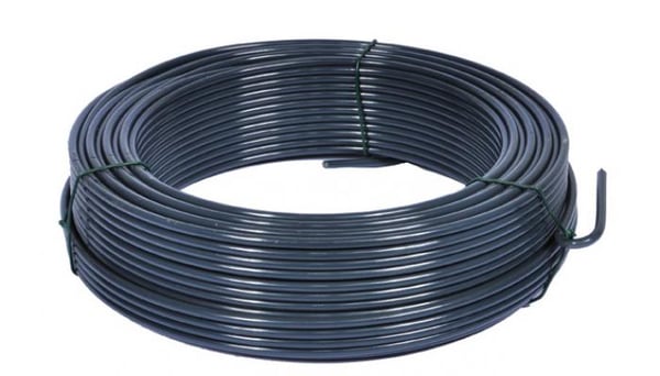 PVC-belagt galvaniseret tråd 2,0 mm brun - DRU 2.0 P BR