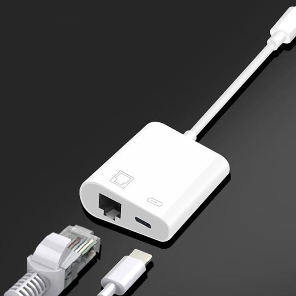 USB-C LAN ETHERNET -SOVITIN RJ45 PD MacBook-latausvirtalähde