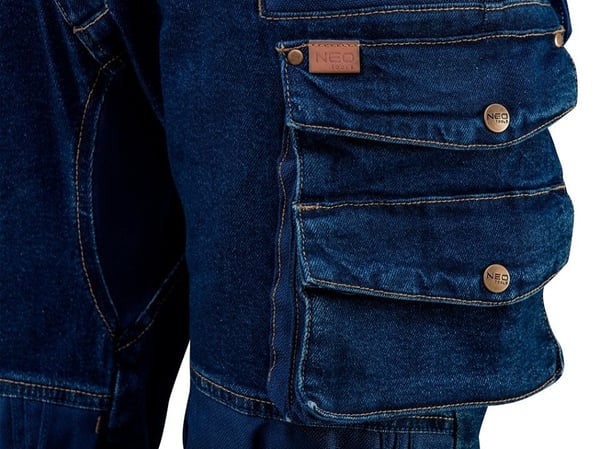 ARBEJDSBUKSER I DENIM, STØRRELSE L - T N81-228L