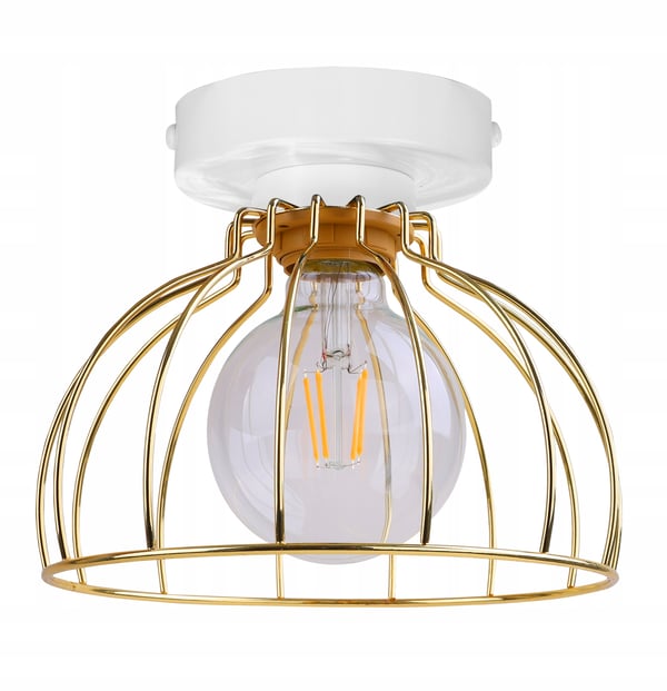 ELEGANT LOFTSLAMPE GYLDEN TRÅDLAMPE LED