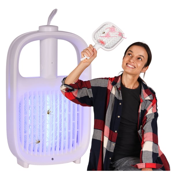Insektslampe mod mygger, fluer og møl UV op til 60m2