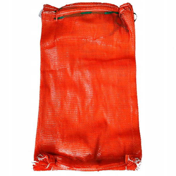 Rød raschelpose 60x90 cm 30-35 kg 100 stk.